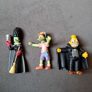 The Simpsons Treehouse Of Horrors Burger King Toy Figures Collectibles